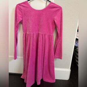 Pink Velour dress